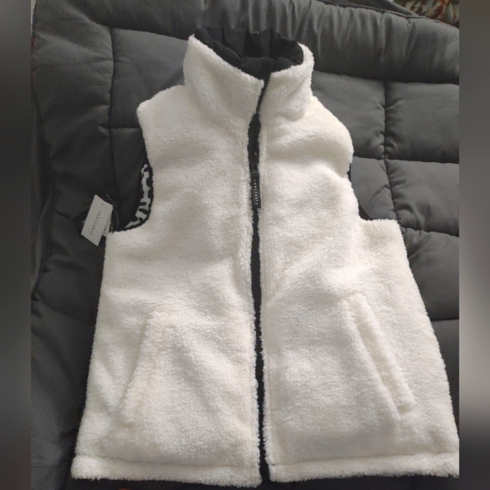 Sherpa reversible vest